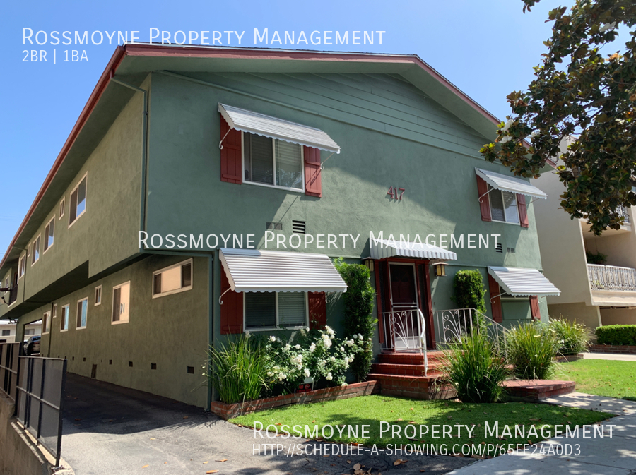 2 Bedroom 1 Bath Lower Unit in Glendale – 417 Dryden St.